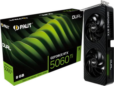 Palit NE7506T019P1-GB2062D palit nvidia rtx5060ti dual 8gb gddr7 - ne7506t019p1-gb2062d