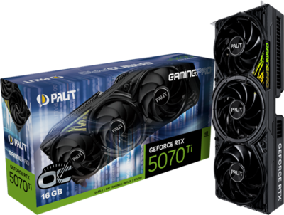 Palit NE7507TS19T2-GB2031Y palit nvidia rtx5070ti gaming pro oc v1 16gb gddr7 - ne7507ts19t2-gb2031y