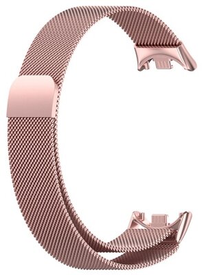 Mybandz 29002 mi band 8 - milánói mágneses fém óraszíj - pink-arany
