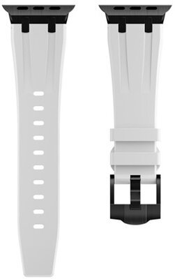 Mybandz 62790 apple watch element-fehér(fekete) 44/45/46 és 49 mm