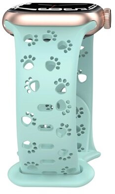 Mybandz 85325 apple watch paw szilikon óraszíj/babakék/40/41/42mm