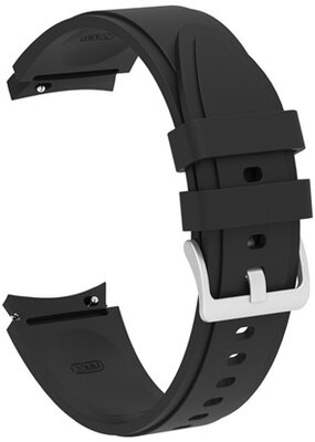 Mybandz 36139 szilikon óraszíj galaxy watch 4-5 /fekete-rés nélkül/ 20mm