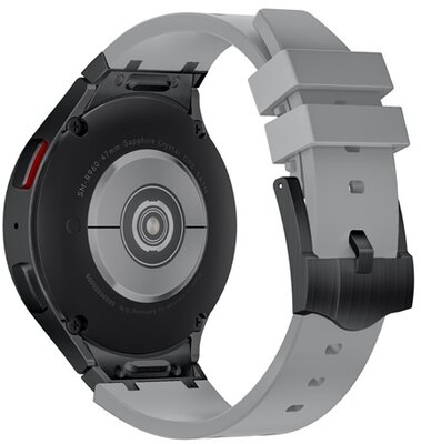 Mybandz 532754 element szilikon óraszíj-samsung galaxy watch 5-6-7/antracitszürke-fekete/20mm