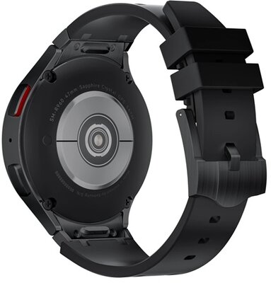 Mybandz 53275 element szilikon óraszíj-samsung galaxy watch 5-6-7/fekete-fekete/20mm