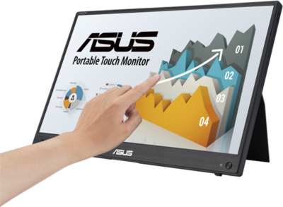 ASUS MB16AHT ZenScreen hordozható monitor 15.6" IPS 1920x1080, USB Type-C, Mini HDMI, Touch