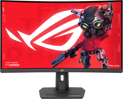 ASUS XG32WCS ROG Strix Monitor 31.5" VA, 2560x1440, HDMI/Displayport, 2xUSB 3.0, 180Hz, HDR