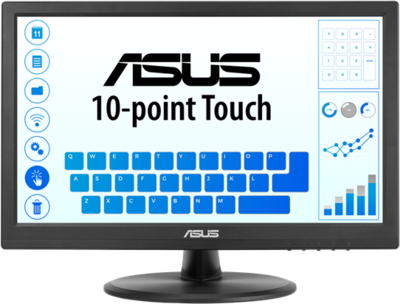 Asus 15.6" Érintőképernyős monitor - VT169HE - IPS LED