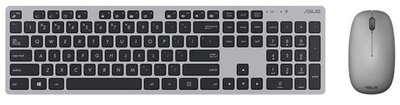 ASUS Desktop W5000 - Vezeték nélküli billentyűzet és egér - HU - Szürke