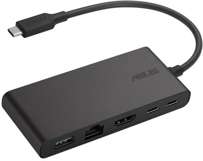 Asus DC201 USB-C dokkoló - Fekete