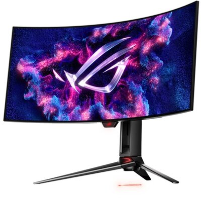 Asus 34" ROG Swift PG34WCDM USB-C FreeSync Premium Pro, G-Sync - 800R - OLED