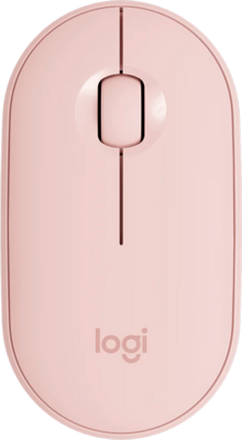 LOGITECH M350S Pebble 2 Bluetooth Mouse - TONAL ROSE - DONGLELESS