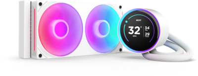 NZXT - Kraken Elite 240 RGB V2 - Vízhűtés - 240mm - Fehér - RL-KR24E-W2