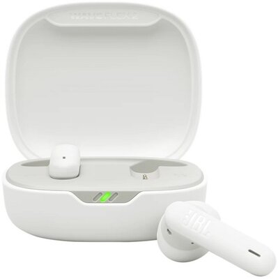 JBL WAVE FLEX 2 bluetooth fülhallgató SZTEREO (v5.3, TWS, mikrofon, zajszűrő, IP54 + töltőtok) FEHÉR