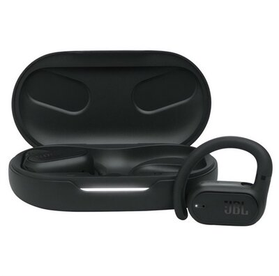 JBL SOUNDGEAR SENSE bluetooth fülhallgató SZTEREO (v5.3, multipoint, mélyhang kiemelés, IP54 + töltőtok) FEKETE