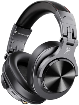 ONEODIO DJ Fejhallgató - Fusion A70 Black (Vezeték nélküli, Bluetooth, Hi-Res Audio)