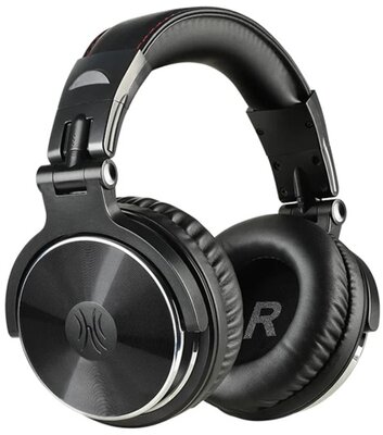 ONEODIO DJ Fejhallgató - Pro 10 Black (Vezetékes, 3,5mm, 6,35mm jack, Hi-Res Audio)