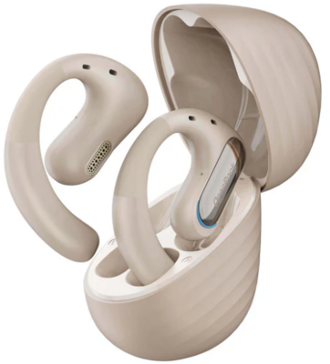 ONEODIO Sport Fejhallgató - OpenRock Pro Beige (premium, légvezetés, BT 5.2, bézs)