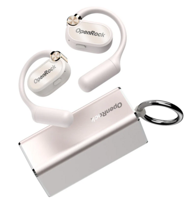 ONEODIO Sport Fejhallgató - OpenRock X White (premium, légvezetés, BT 5.3, fehér)
