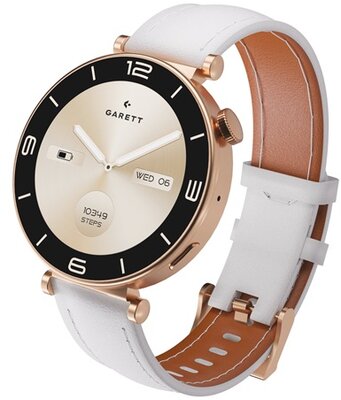 GARETT Női Okosóra - Rose Gold Mesh acél
