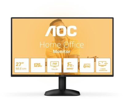 AOC IPS monitor 27" 27B31H, 1920x1080, 16:9, 300 cd/m2, 1ms, VGA/HDMI
