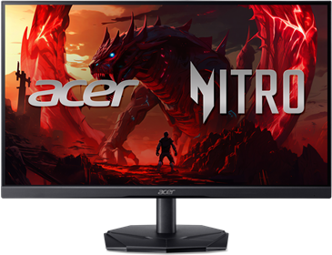 ACER VA LED Monitor KG251QX0biip 24.5", 16:9, 0,5ms, 200hz, 250nits, 2xHDMI, DP, FreeSync, fekete
