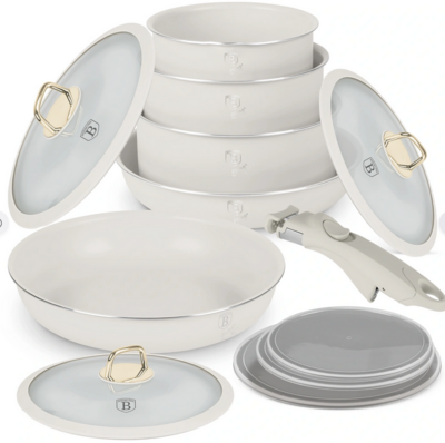 BH/8247 SERPENYŐ SZETT 12 RÉSZES, LEVEHETŐ NYÉLLEL