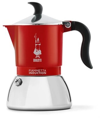 Bialetti Fiammetta Indukciós 2 adagos kávéfőző piros