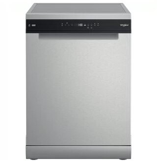 Whirlpool W7F HP43 X szabadonálló mosogatógép inox 16 teritékes