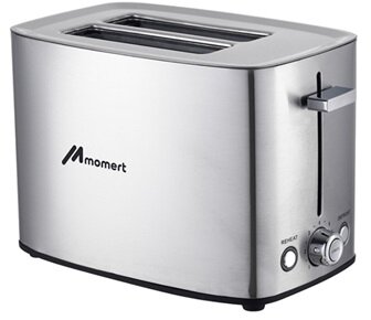 Momert kenyérpirító inox (2067)