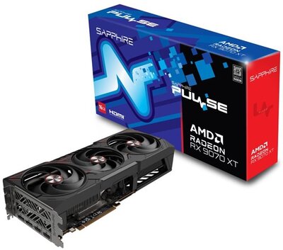 Sapphire AMD RX 9070 XT 16GB GDDR6 - PULSE RX 9070 XT GAMING