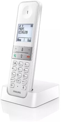 Philips D4701W/53 Vezeték nélküli DECT telefon fehér