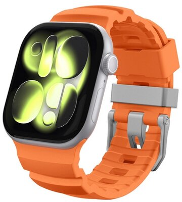 SPIGEN WBS2 pótszíj (egyedi méret, nagy, szilikon, állítható) NARANCSSÁRGA