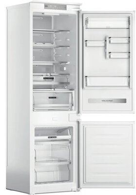 Whirlpool WHC18 T594 beépíthető alulfagyasztós hűtőszekrény, 250 liter