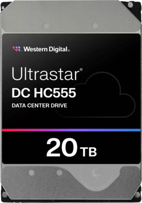 HDD Server WD/HGST ULTRASTAR DC HC555 (3.5’’, 20TB, 512MB, 7200RPM, SATA 6Gb/s, 512E SE NP3) SKU: 0B48724