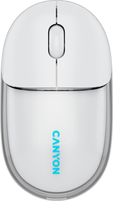 CANYON mouse OnClick 24 BT/ Wireless Transparent/White
