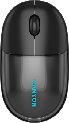 CANYON mouse OnClick 24 BT/ Wireless Transparent/Black