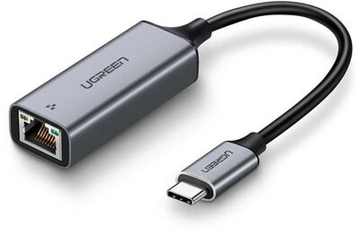UGREEN USB-C 10/100/1000M Ethernet Adapter, szürke