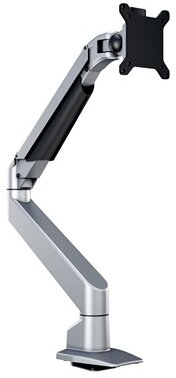 MULTIBRACKETS Asztali konzol, M VESA Gas Lift Arm Single Silver HD (15-34", max.VESA: 100x100 mm, 21 kg)