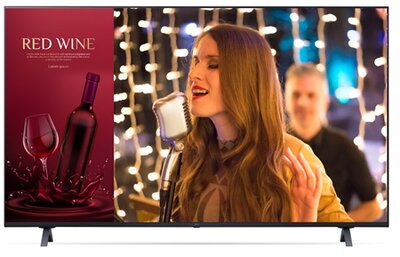 LG 16/7 TV Signage 55" 55UN640S, 3840x2160, 400cd/m2, HDR, 3xHDMI/USB/RJ45, webOS, HDR