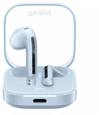XIAOMI REDMI BUDS 6 ACTIVE bluetooth fülhallgató SZTEREO (v5.4, TWS, zajszűrő, mikrofon, IPX4 + töltőtok) VILÁGOSKÉK