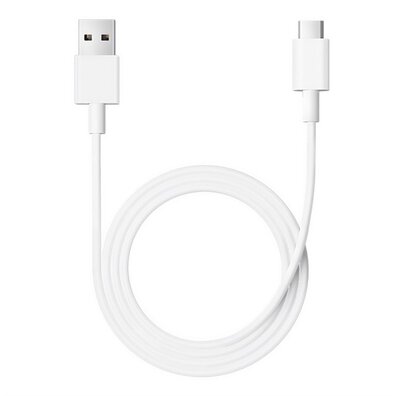 XIAOMI BHR087GGL adatkábel (USB - Type-C, 3A, gyorstöltő, 100cm) FEHÉR