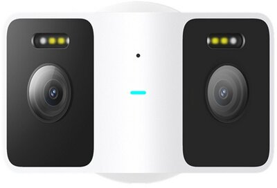 XIAOMI CW100 DUAL biztonsági kültéri kamera (360°-os, éjjellátó, mozgásérzékelés, IP66) FEHÉR