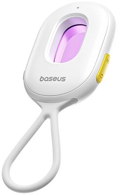 BASEUS HEYO II rejtett kamera kereső (Type-C kábel, zseblámpa, riasztó) FEHÉR