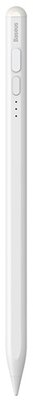 BASEUS SMOOTH WRITING2 érintő ceruza (aktív, kapacitív, Type-C, LED jelzés + póthegy) FEHÉR Apple Pencil kompatibilis