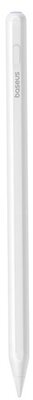 BASEUS SMOOTH WRITING 2 DUAL érintő ceruza (aktív, kapacitív, LED jelzés + póthegy) FEHÉR Apple Pencil kompatibilis
