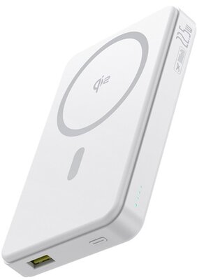 BASEUS Airpow2 Qi2 vésztöltő USB+Type-C aljzat (10000mAh, 22.5W, PD gyorstöltő 3.0, Magsafe, Qi2) FEHÉR