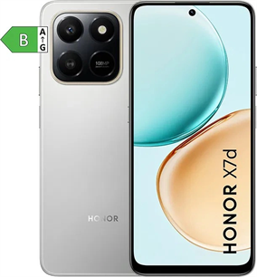 Honor X7D 6/128GB mobiltelefon, meteor silver