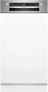 Bosch SPI2HKS42E Serie 2 félig beépíthető, keskeny mosogatógép, 10 terítékes