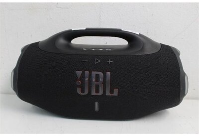 JBL BOOMBOX 4 hordozható bluetooth hangszóró, vízálló, porálló, 34 óra lejátszási idő, AI Sound Boost, fekete