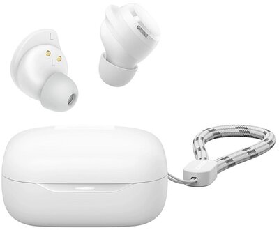 JOYROOM JDOTS bluetooth fülhallgató SZTEREO (v5.4, TWS, mikrofon, zajszűrő + töltőtok) FEHÉR